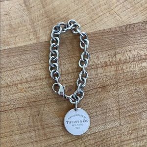Tiffany & Co. Round Tag Bracelet
